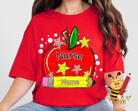 Nurse Personalized T-Shirt