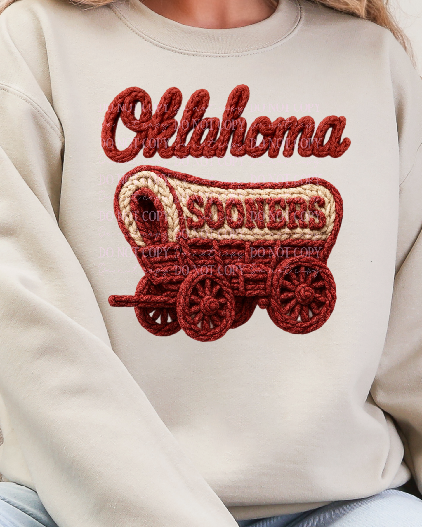 DTF Transfer Oklahoma Sooners