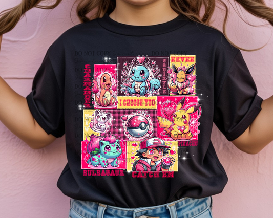 YOUTH Pokemon Valentine T-Shirt
