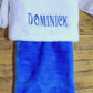 Blue Christmas Stockings Embroidered Personalized