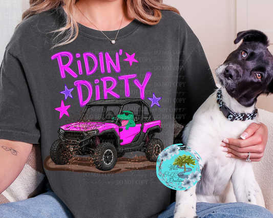 Riding Dirty off road RZR T-Shirt