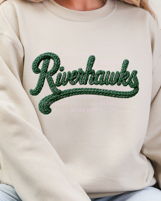 DTF Transfer Riverhawks Yarn