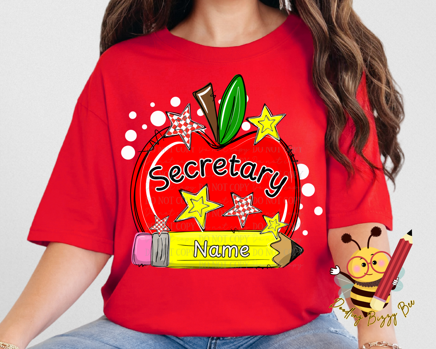 Secretary Personalized T-Shirt