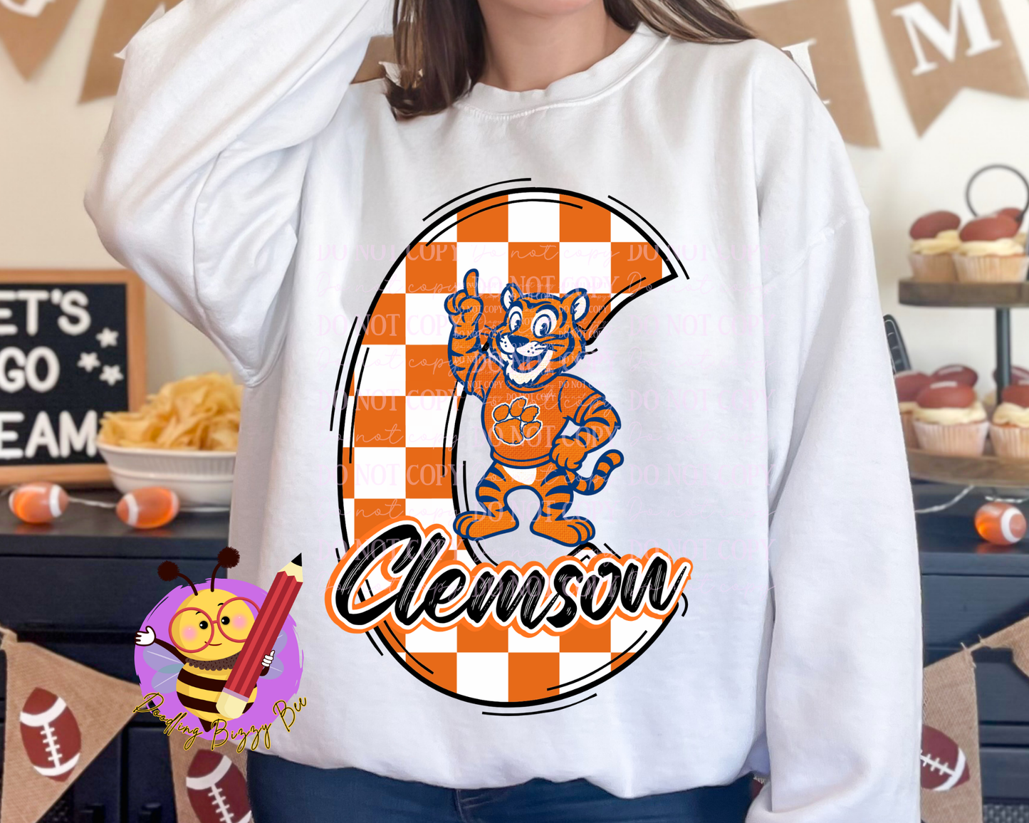 DTF Transfers South Carolina Checkered