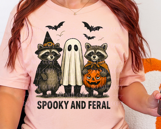 DTF Transfer Spooky & Feral
