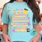 Teacher She Works Willingly with Her Hands T-Shirt