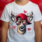 YOUTH Deer Valentine T-Shirt