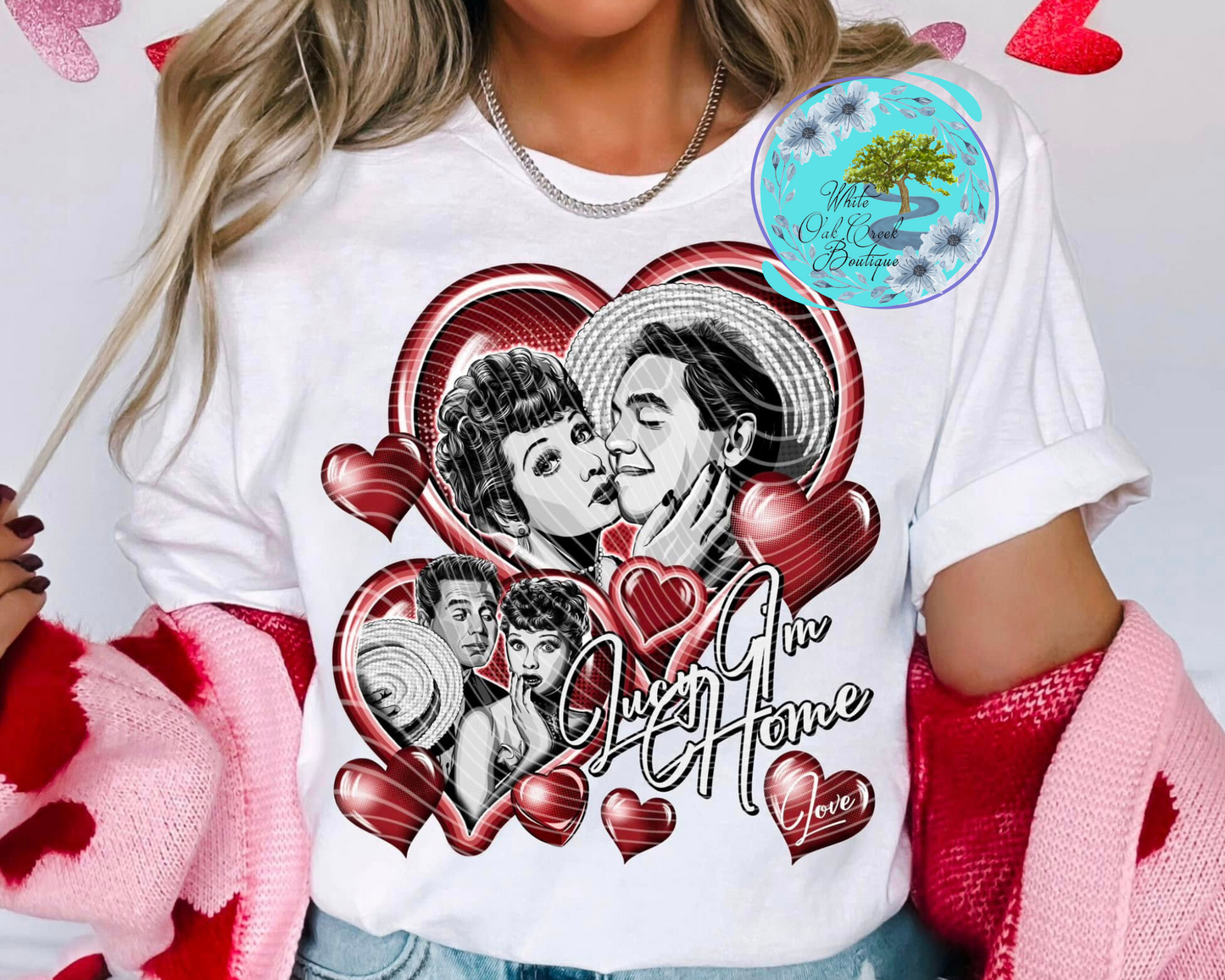 Lucy I'm Home Sweatshirt or T-shirt