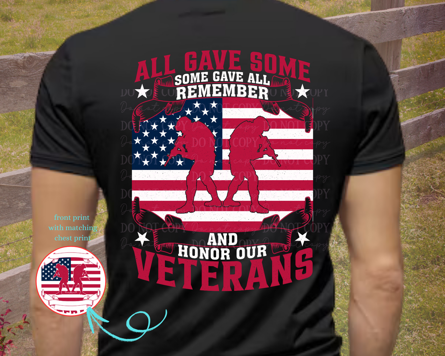 Veterans All Gave Some T-Shirt