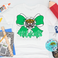 YOUTH Wildcats Green Bow T-shirt