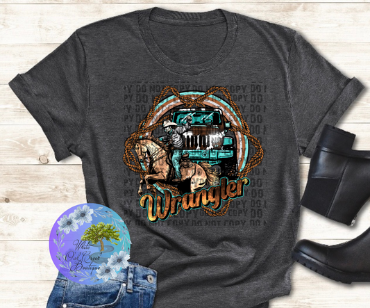 Wrangler Jeep Rodeo T-Shirt