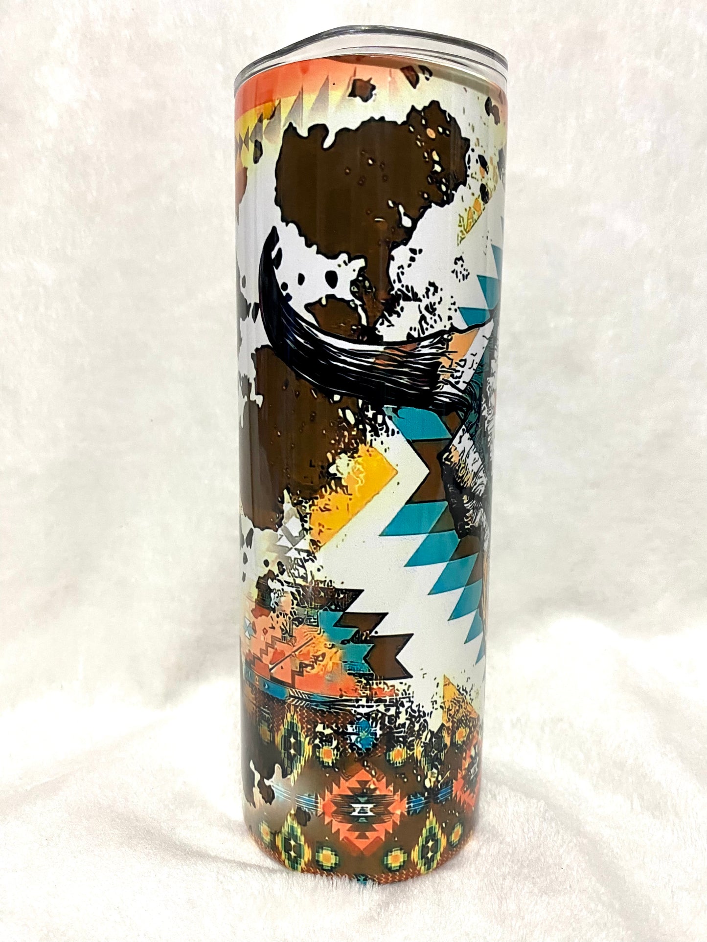 Aztec Longhorn Tumbler