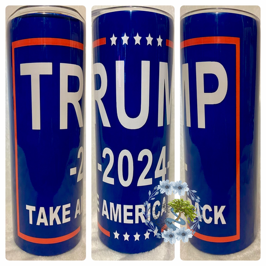 Trump 2024 Take America Back Tumbler