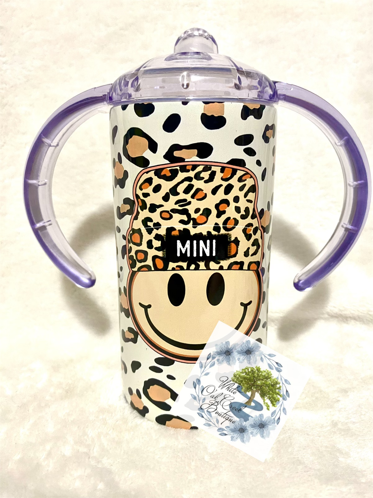 Beanie Cheetah Mama Mini Tumblers