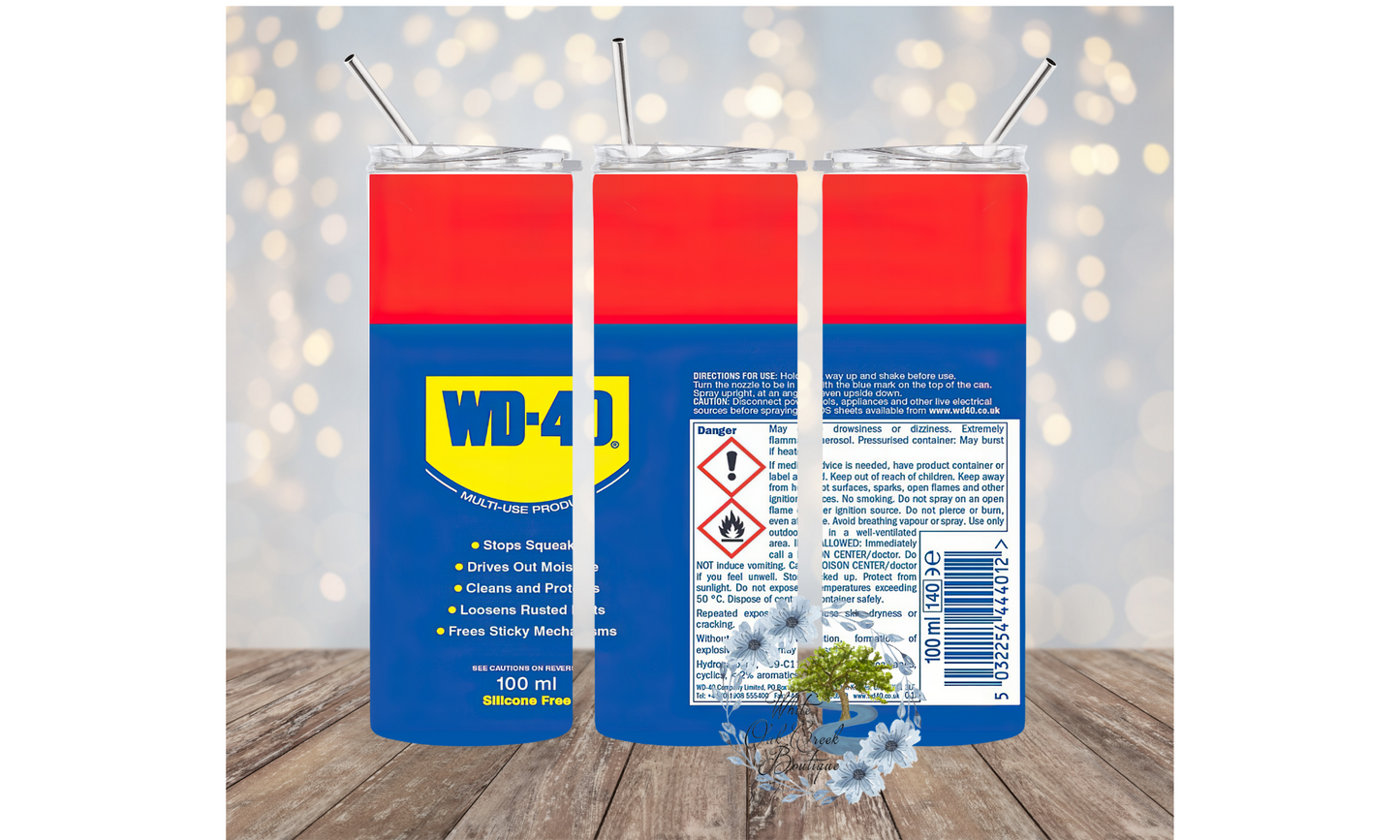 WD-40 Lube Can Tumbler